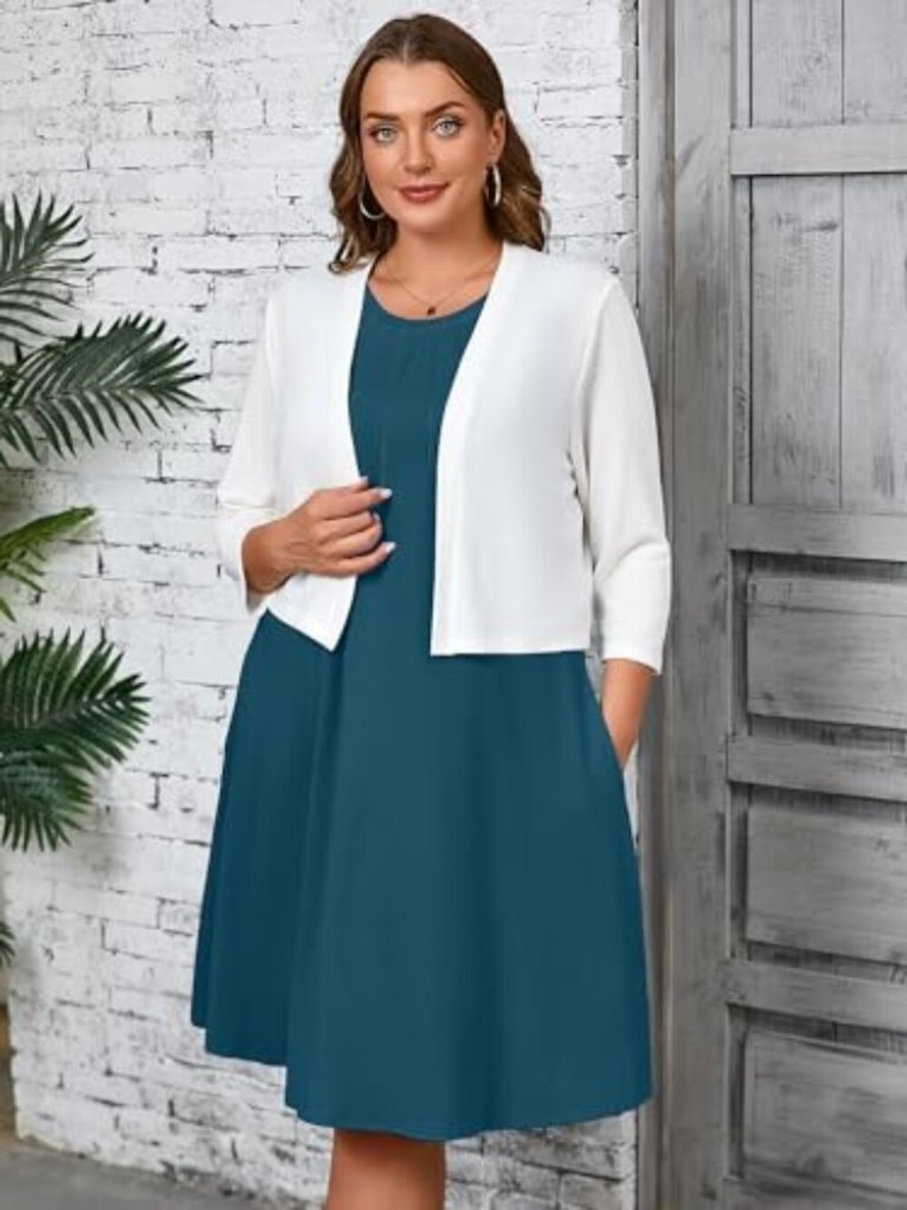 🆕 Plus Size Summer Dress for Women Casual Sleeveless Sundresses Boho Swing